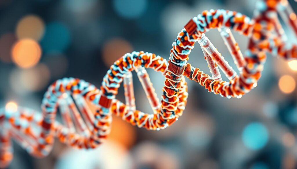 Generate an image representing the advancements in biotechnology and genetic engineering.
