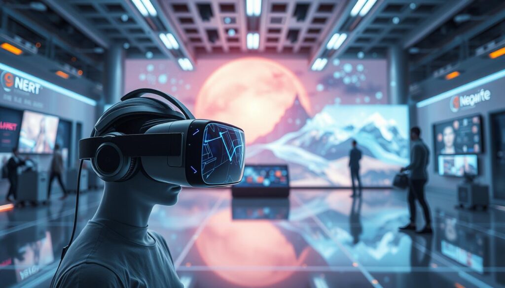 Generate an image representing the future of Extended Reality technology.