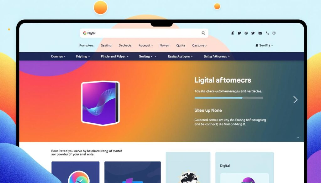Image of a digital product being sold online