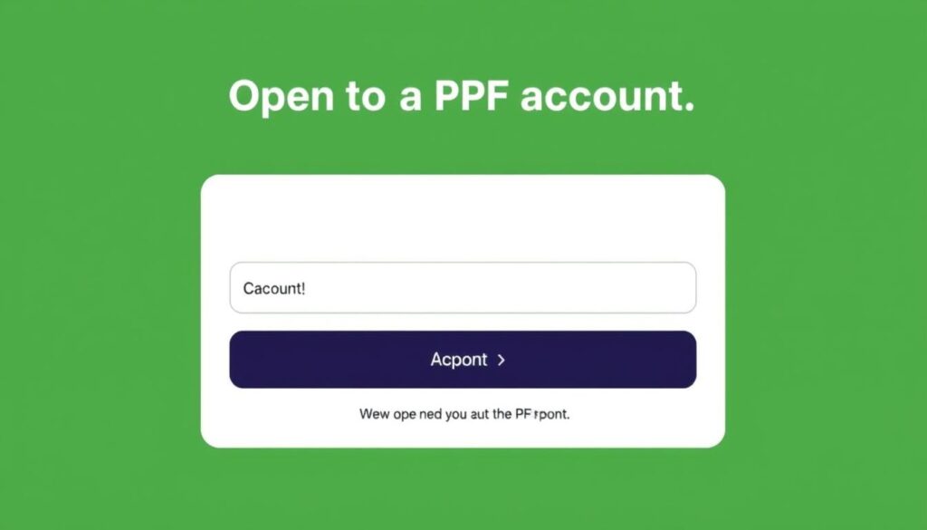 Ppf account opening process